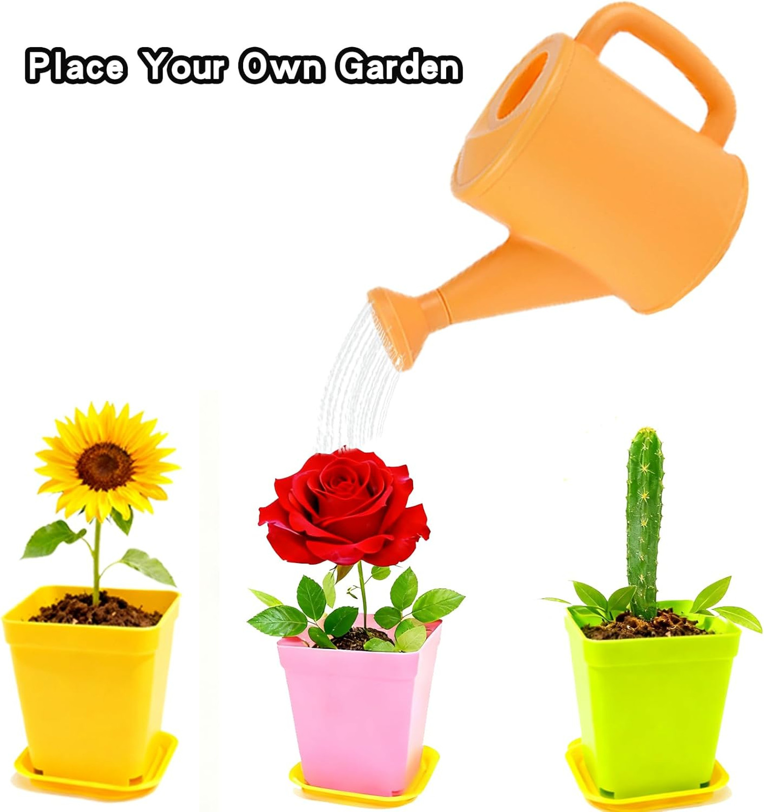Kids Gardening Set for Girls Boys Ages 3 7 13 Pieces Garden Tool Kit with Apron