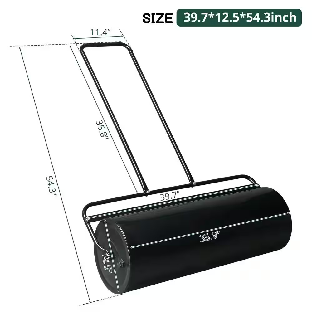 24 In. Iron Lawn Roller