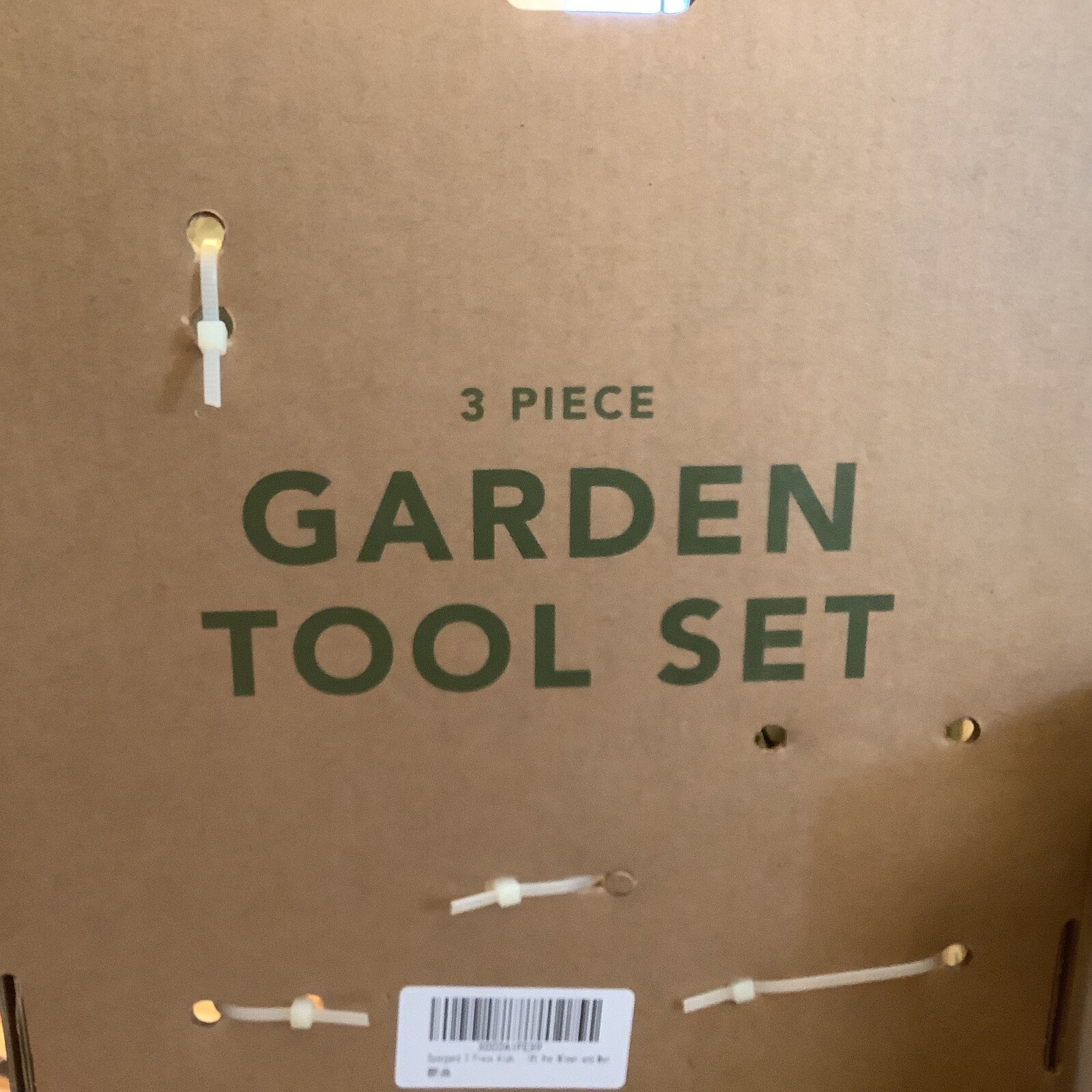NEW/NWT~Sporgard~(3) Pc Garden Tool Set~Fork/Trowel/Snipper~Yellow/Green Floral~