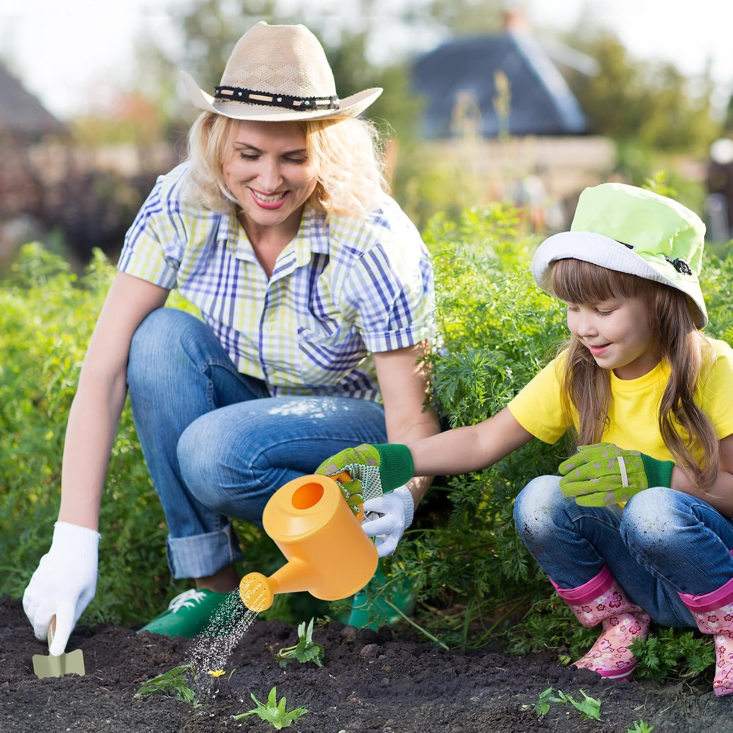 17-Piece Kids Gardening Tool Set for Boys and Girls, Outdoor Fun