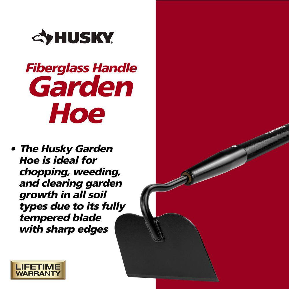 3-Piece Fiberglass Essential Lawn and Garden Tool Set with Grip (Bow Rake, Diggi