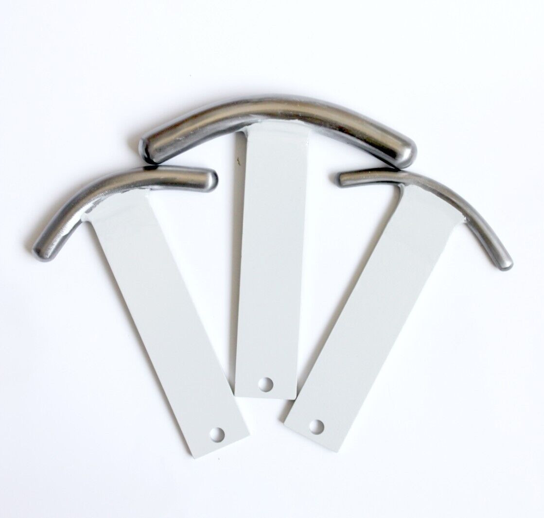 3PCS Curved Steel Dolly Set CSD-3 Polished forming surfaces for consistent