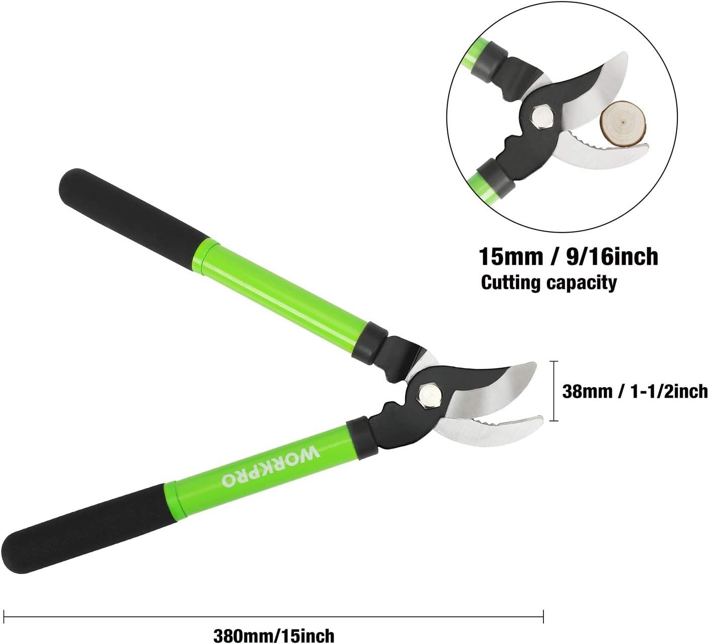 Garden Pruning Set: 2-Piece Heat-Treated Steel Tools for Effortless Cutting
