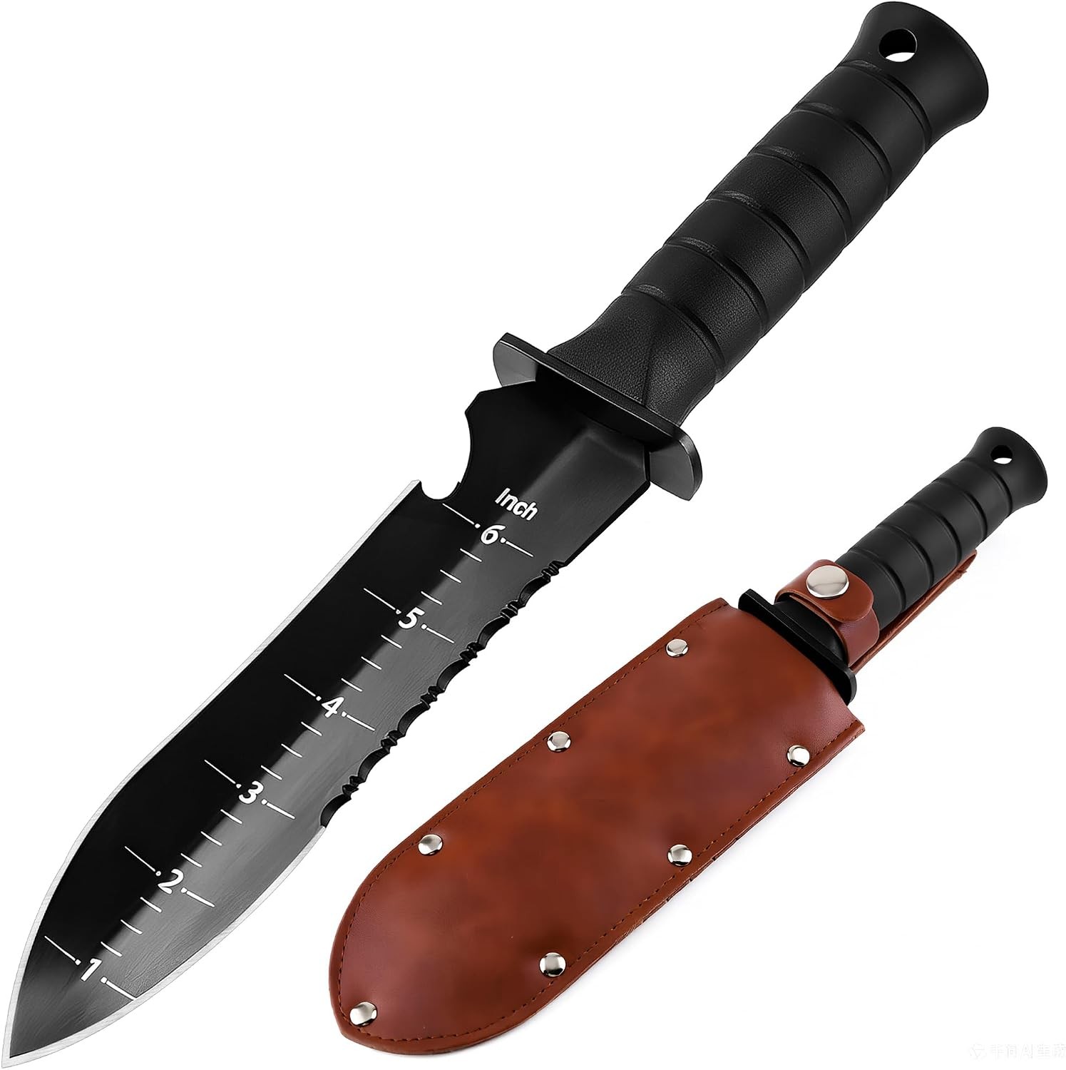 Kemaier Hori Hori Garden Knife Stainless Steel w/ Sheath Digging Tool