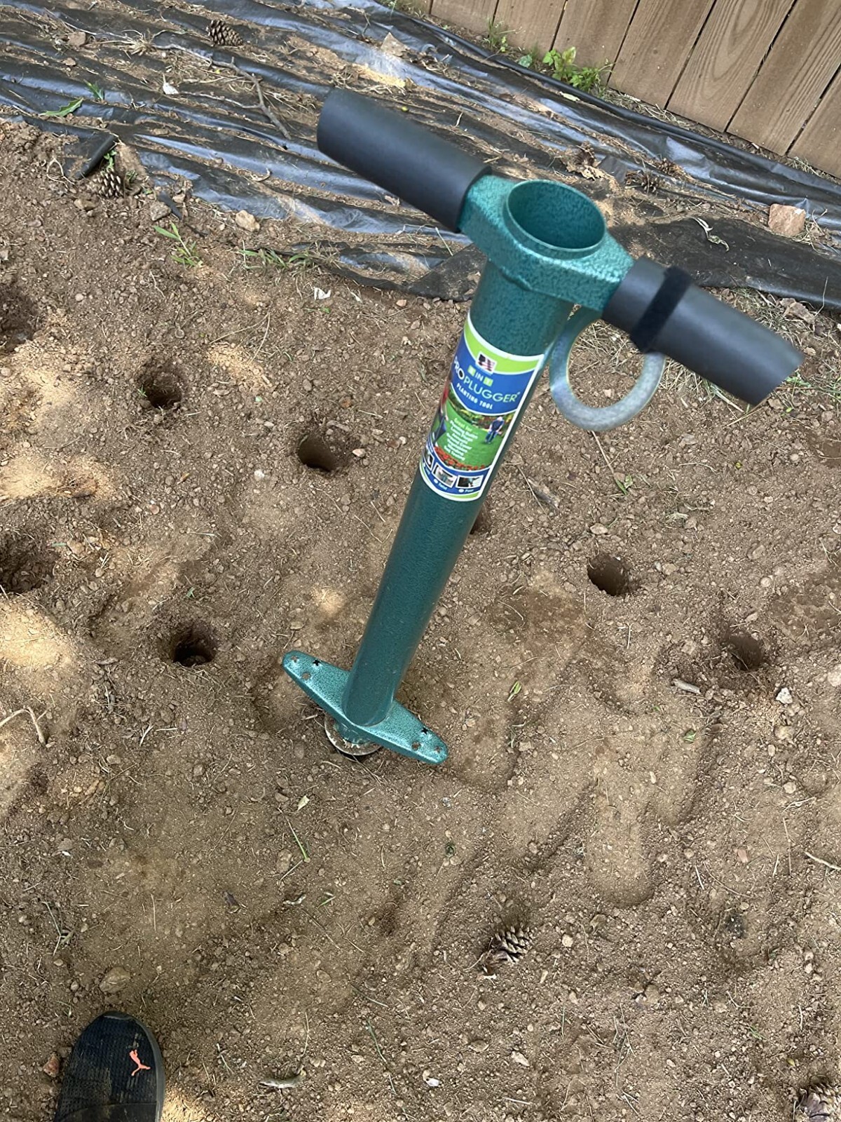 5-In-1 Lawn Tool and Garden Tool Bulb Planter Weeder Sod Plugger Annual Planter