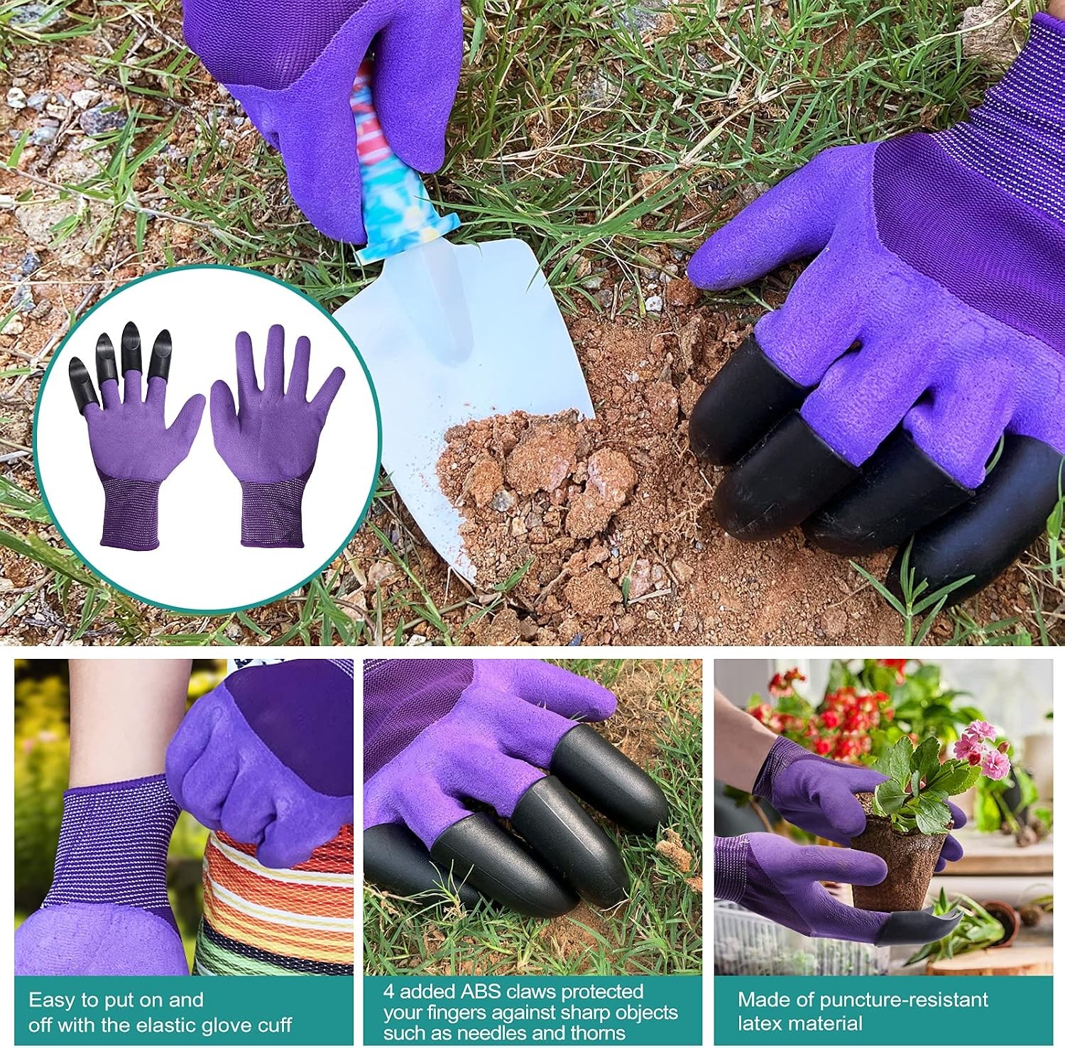 30Pcs Floral Stainless Garden Tools Trowel Pruner Gloves Gift For Women