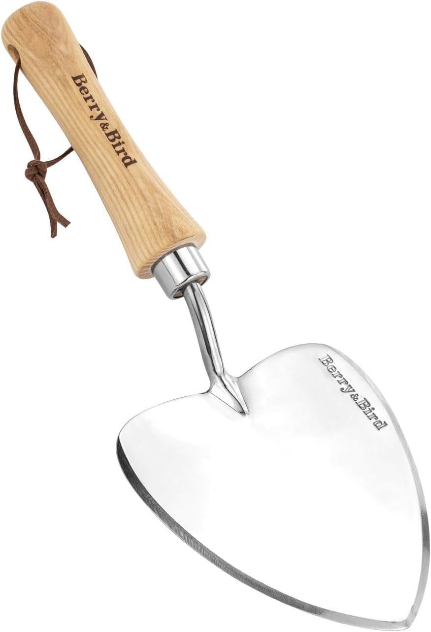 Oversized Garden Trowel with Sharp Blade for Digging, Transplanting, and Roots
