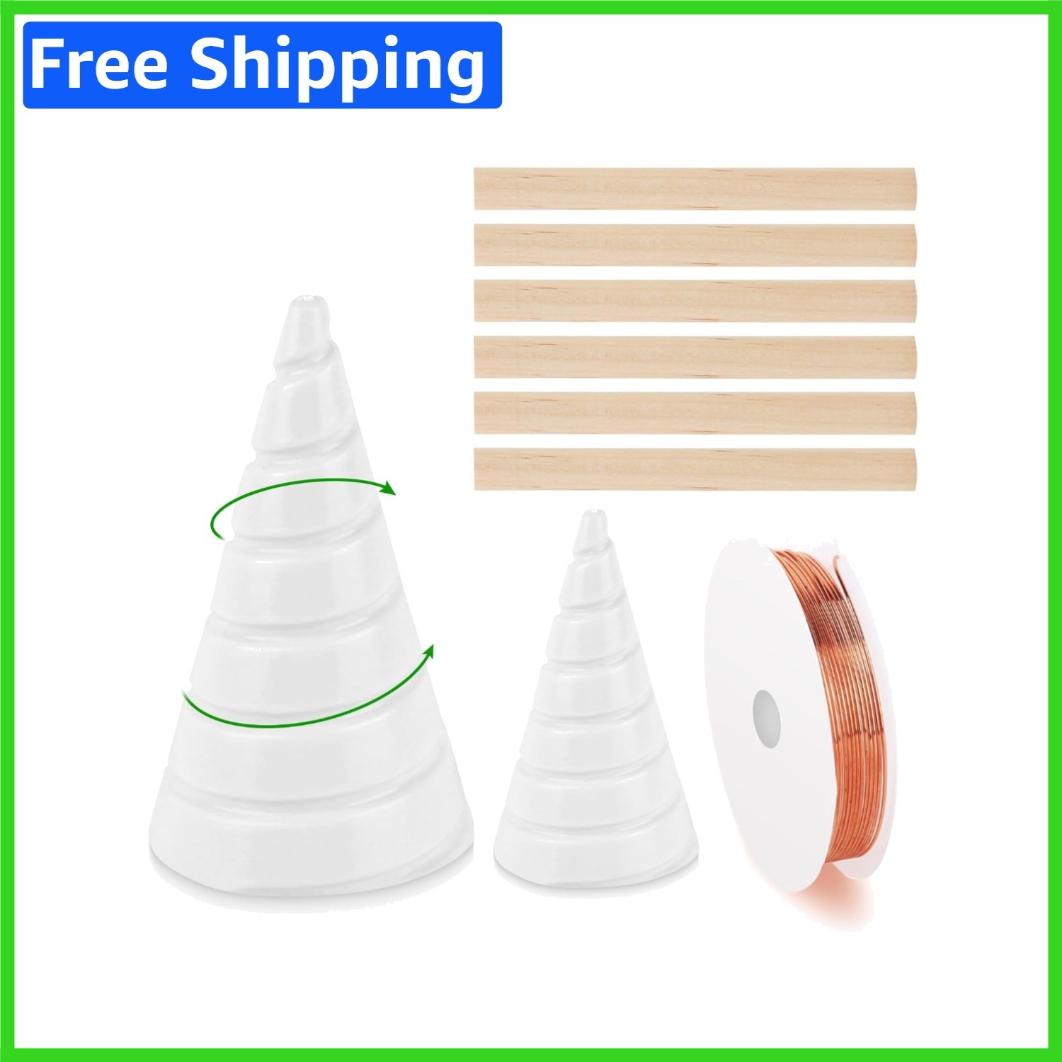 Electroculture Copper Gardening Kit: Boost Plant Growth with Ease & Quality