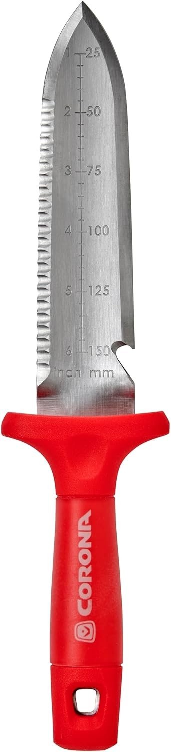 Garden Tool Hori Style Knife Red CT15409 Multipurpose Digging Weeding Planting