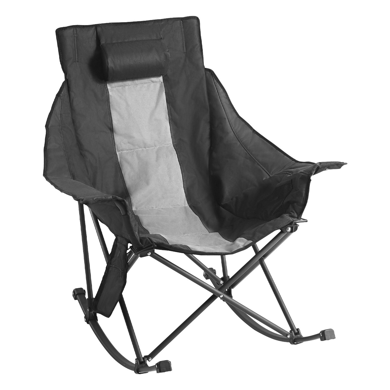 Heated Camping Chair,3 Heating Settings,Large-Sized Padded Folding Rocker,Heavy