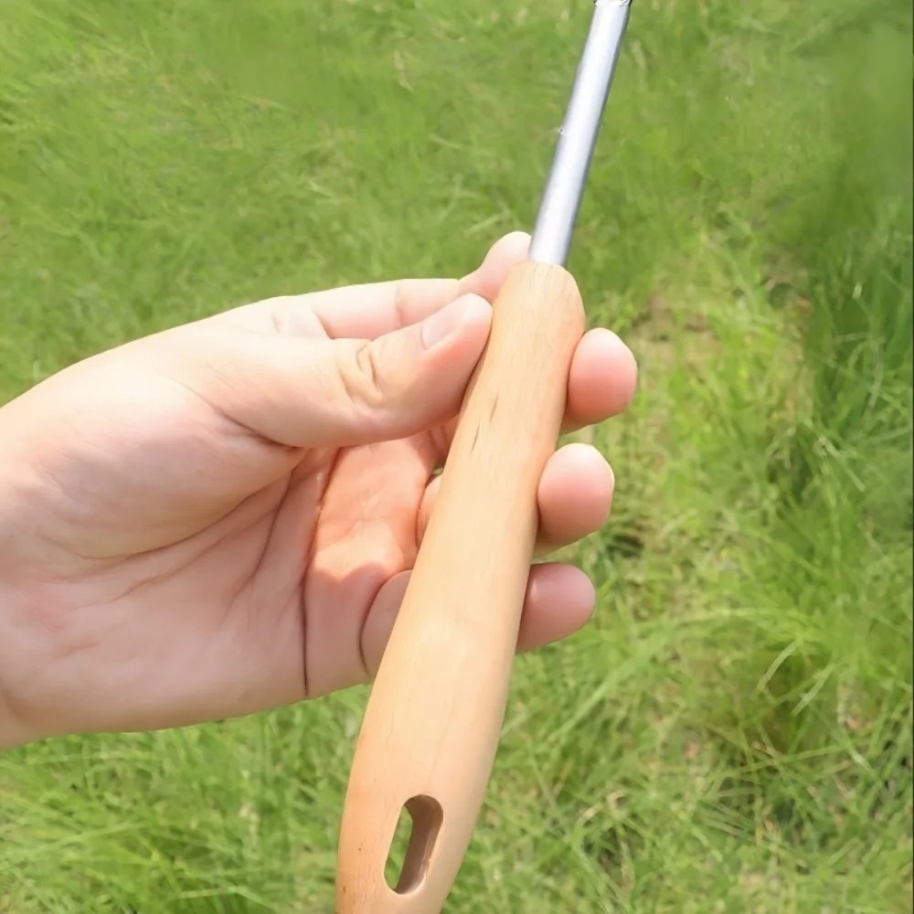 Stainless Steel L-Shaped Weeding Tool for Garden, Patio & Narrow Gaps