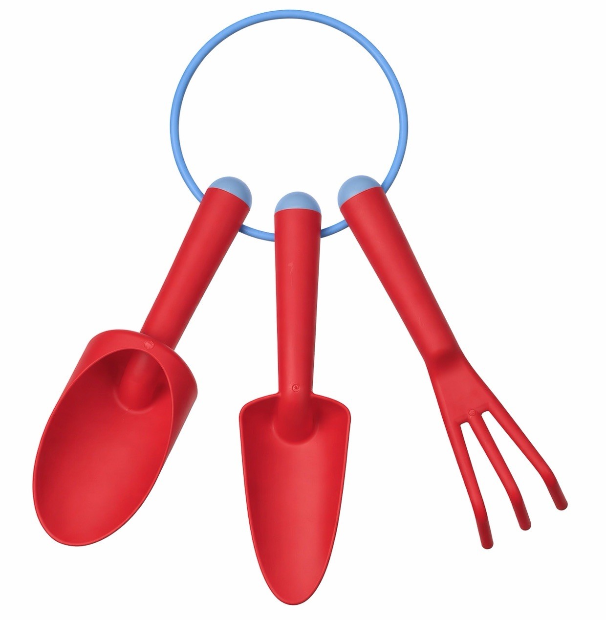 IKEA GRÄSMARÖ Red Mini Garden Tool Keychain Set Discontinued Color