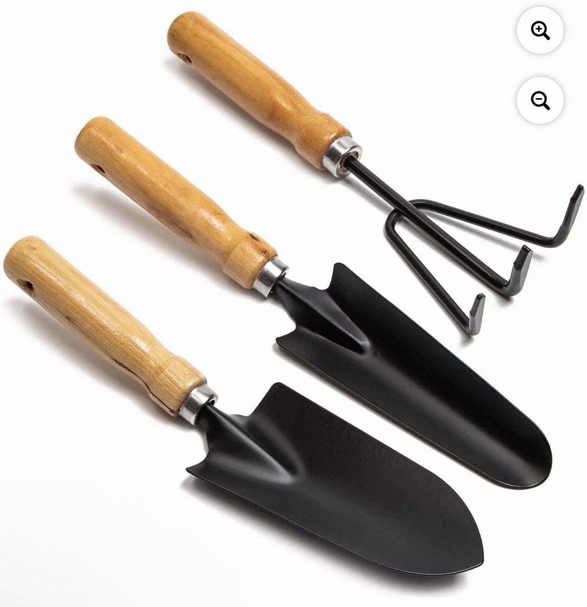 3Pcs Mini Garden Tool Set Small Shovel Rake Trowel Kit for Your Indoor Plants