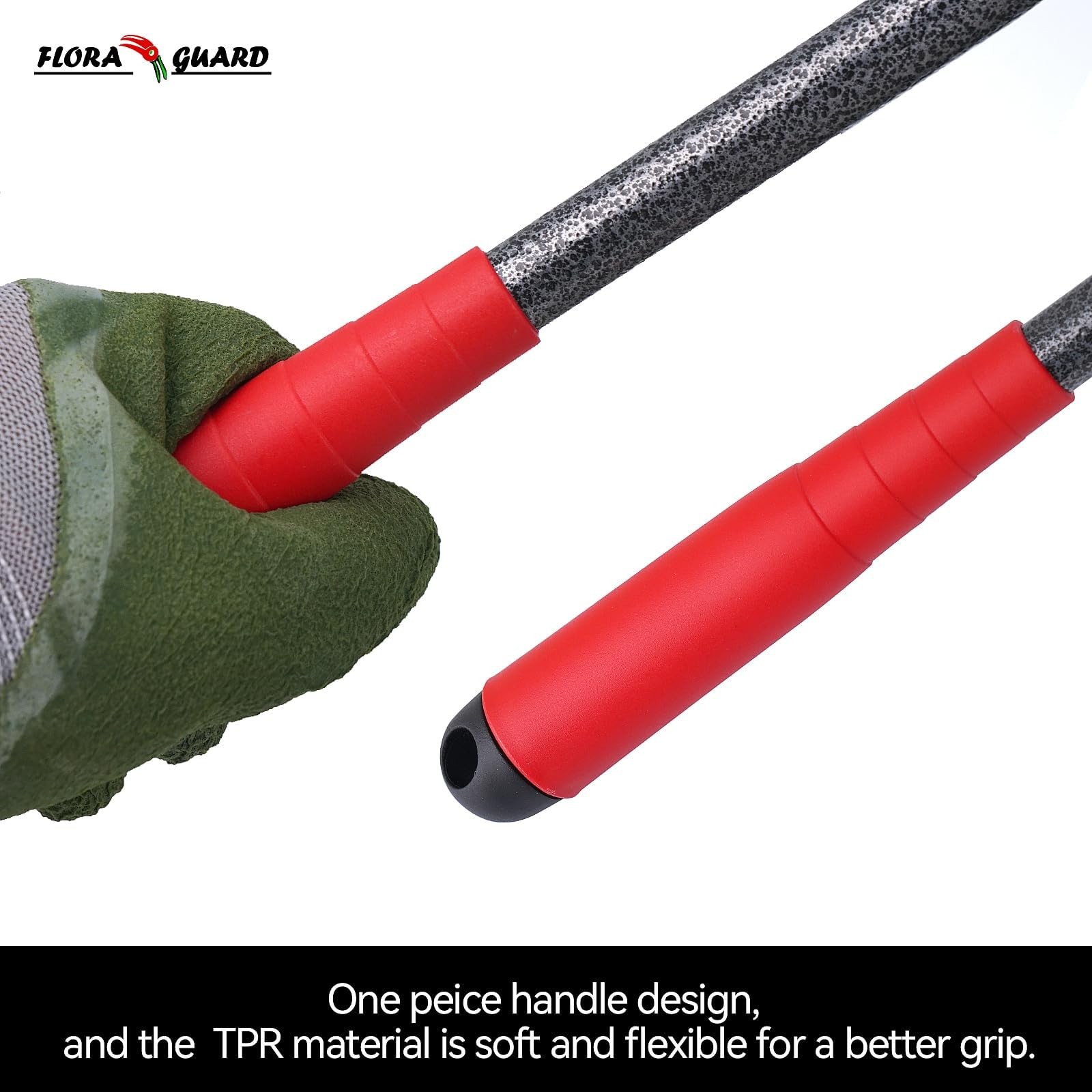 6-Piece Garden Tool Set, Heavy Duty Gardening Hand Tools,Includes Trowel, Rak…