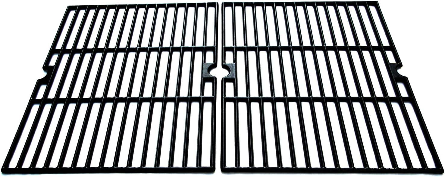 Porcelain Cast Iron Cooking Grid Grates 2pc 14 3/8″ for Ducane Affinity Uniflame