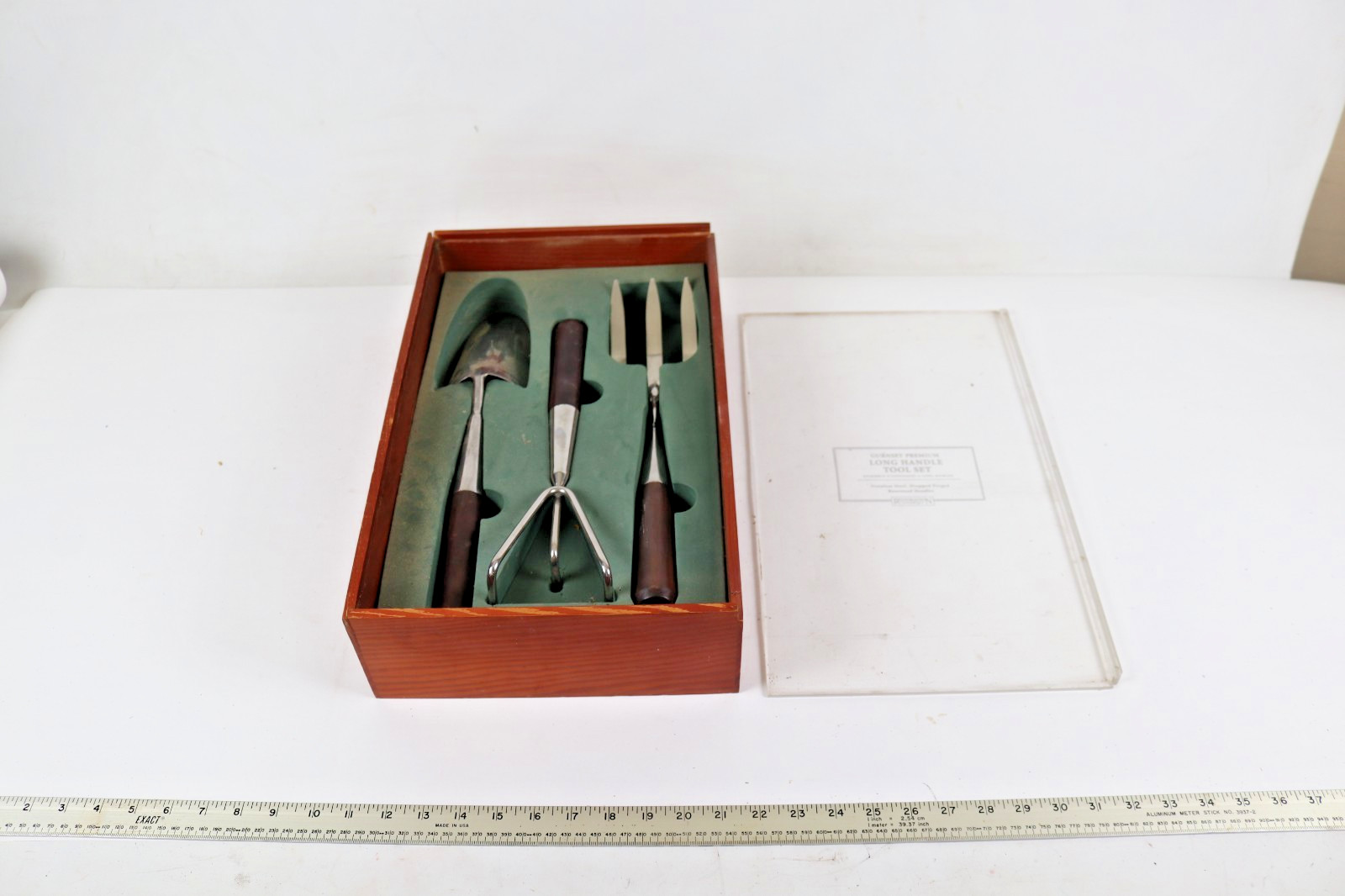 restoration hardware long handle premium gardening toolset