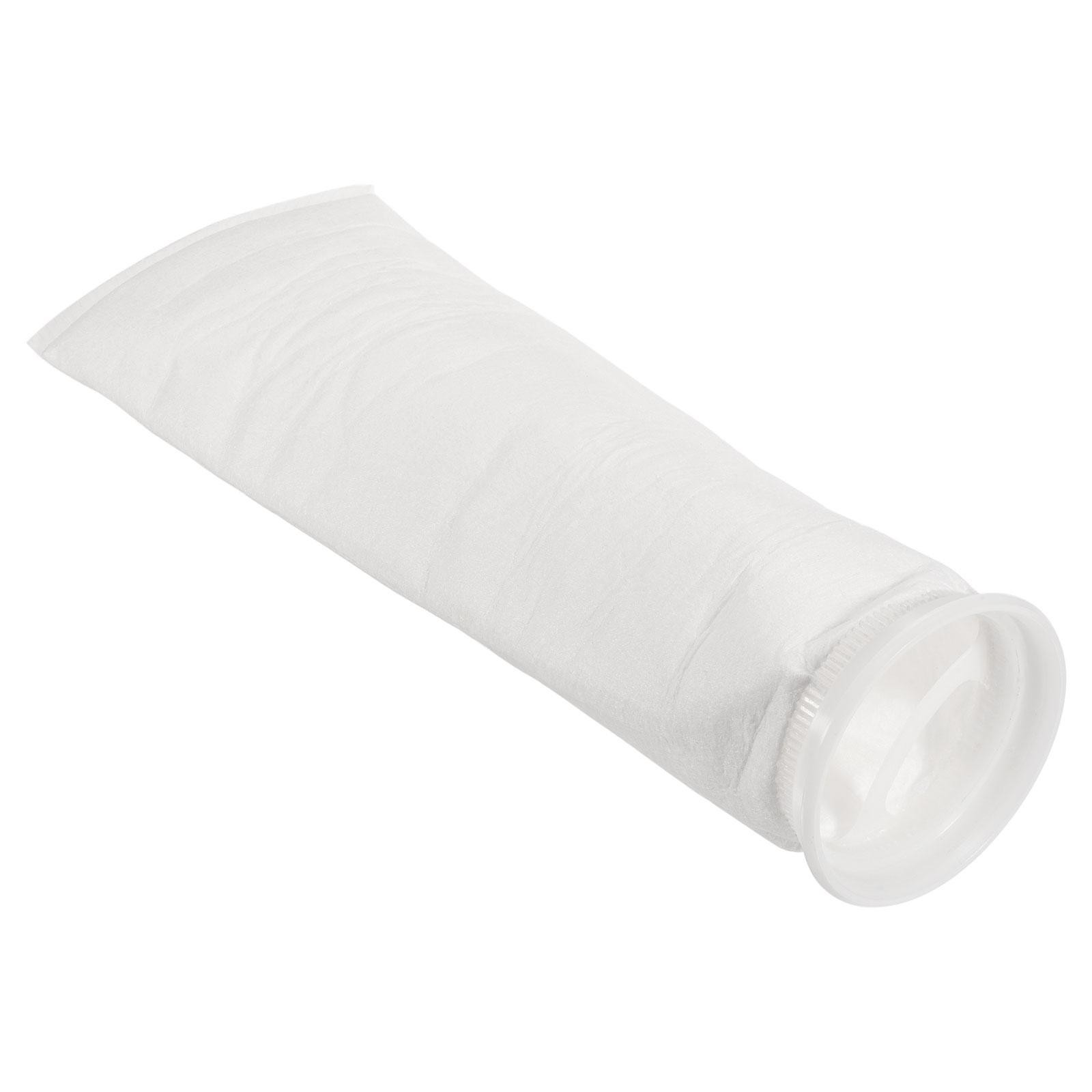 4″ Ring Filter Socks 5 Micron Mesh Bags Pool Skimmer Basket White