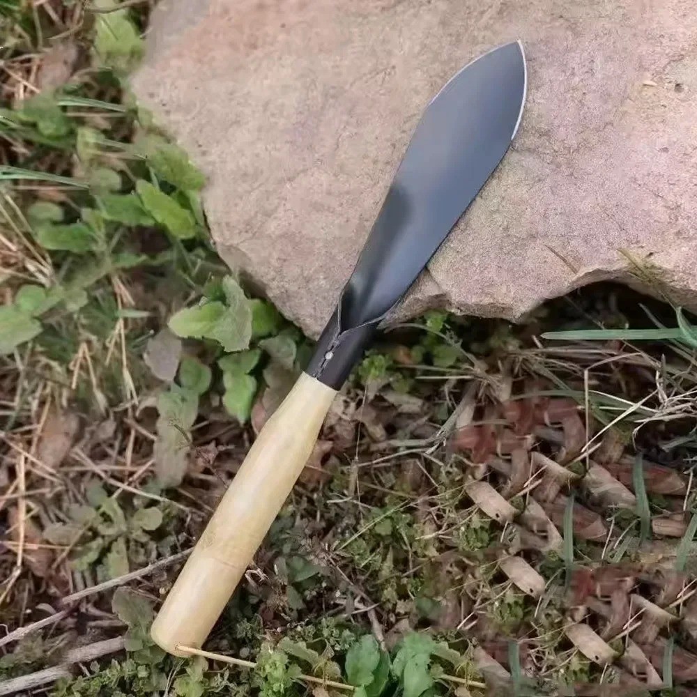 Garden Shovel Steel Hand Hoe Weeding Soil Digging Tool For Planting Harvest