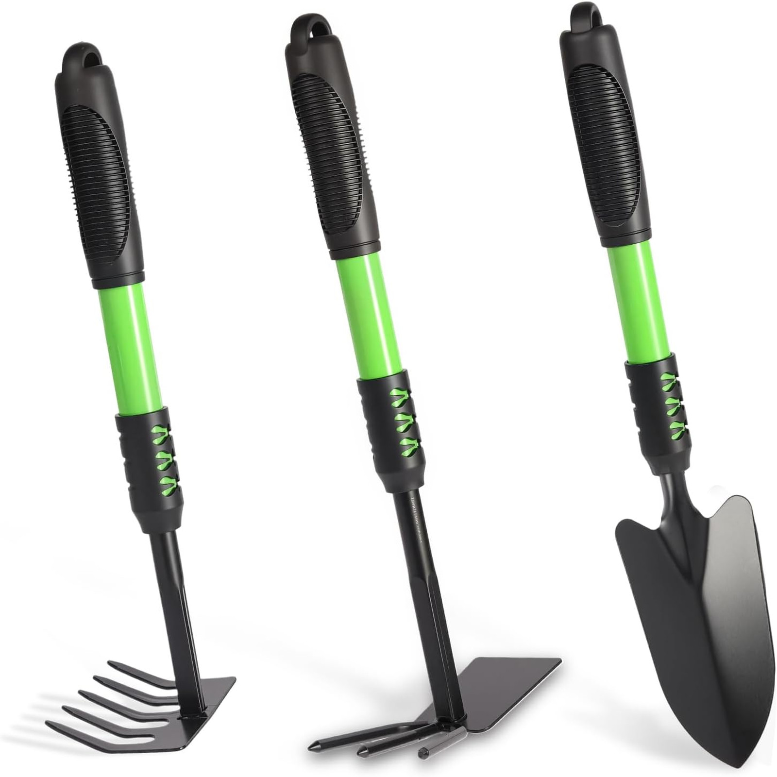 Gardening Tool Set 3 Pack Lightweight Heavy Duty Steel Hand Trowel Cultivator