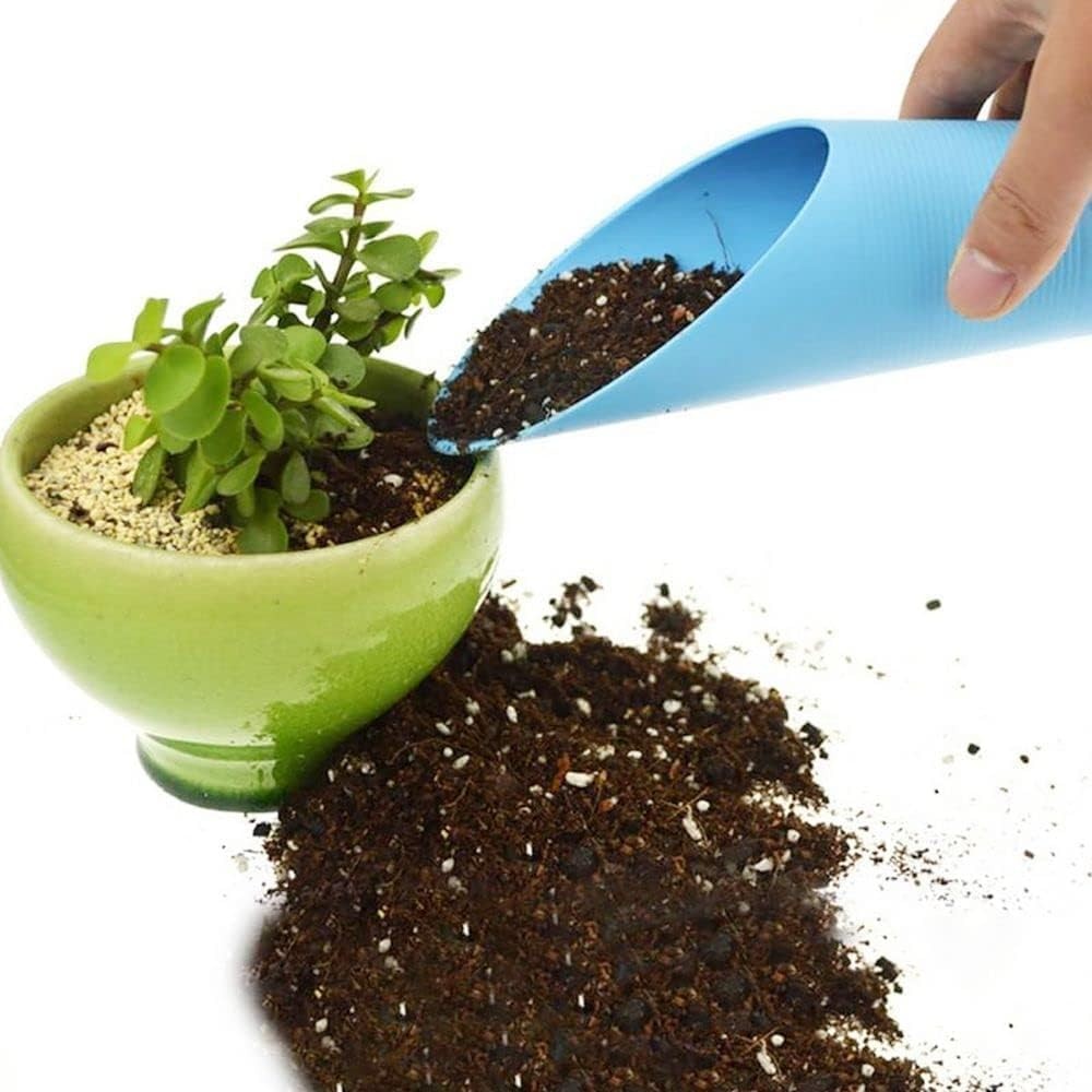 Black Bonsai Soil Scoops- Potting Scoopers Bucket Shovel- Potting Scoopers Bu…
