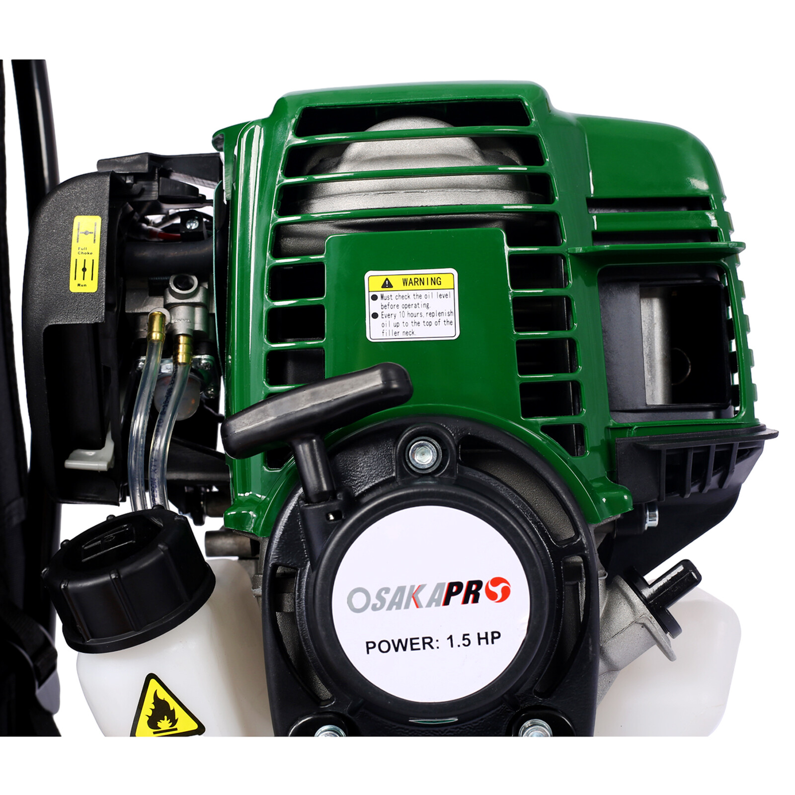 4in1 38CC 4-stroke Garden Backpack Tool System Gas Pole Saw Grass Hedge Trimmer