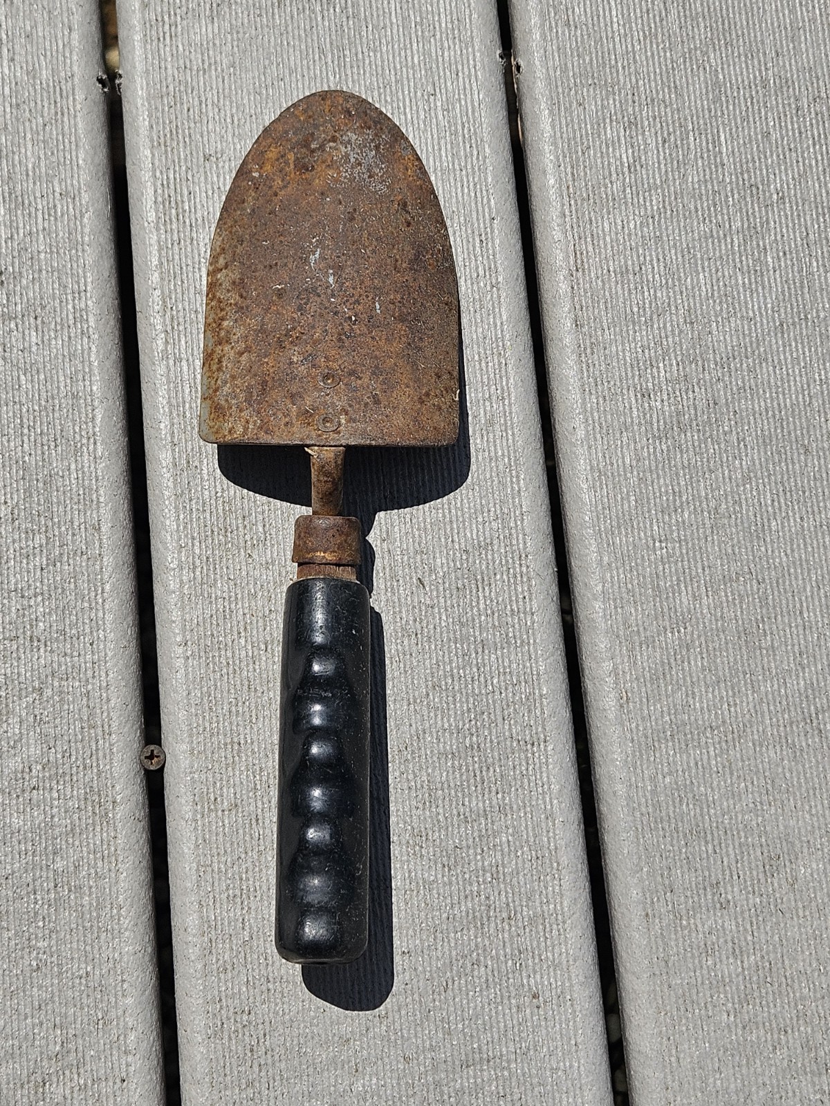 VINTAGE CRAFTSMAN Garden Trowel Hand Shovel Rustic Farmhouse Decor Wood Handle
