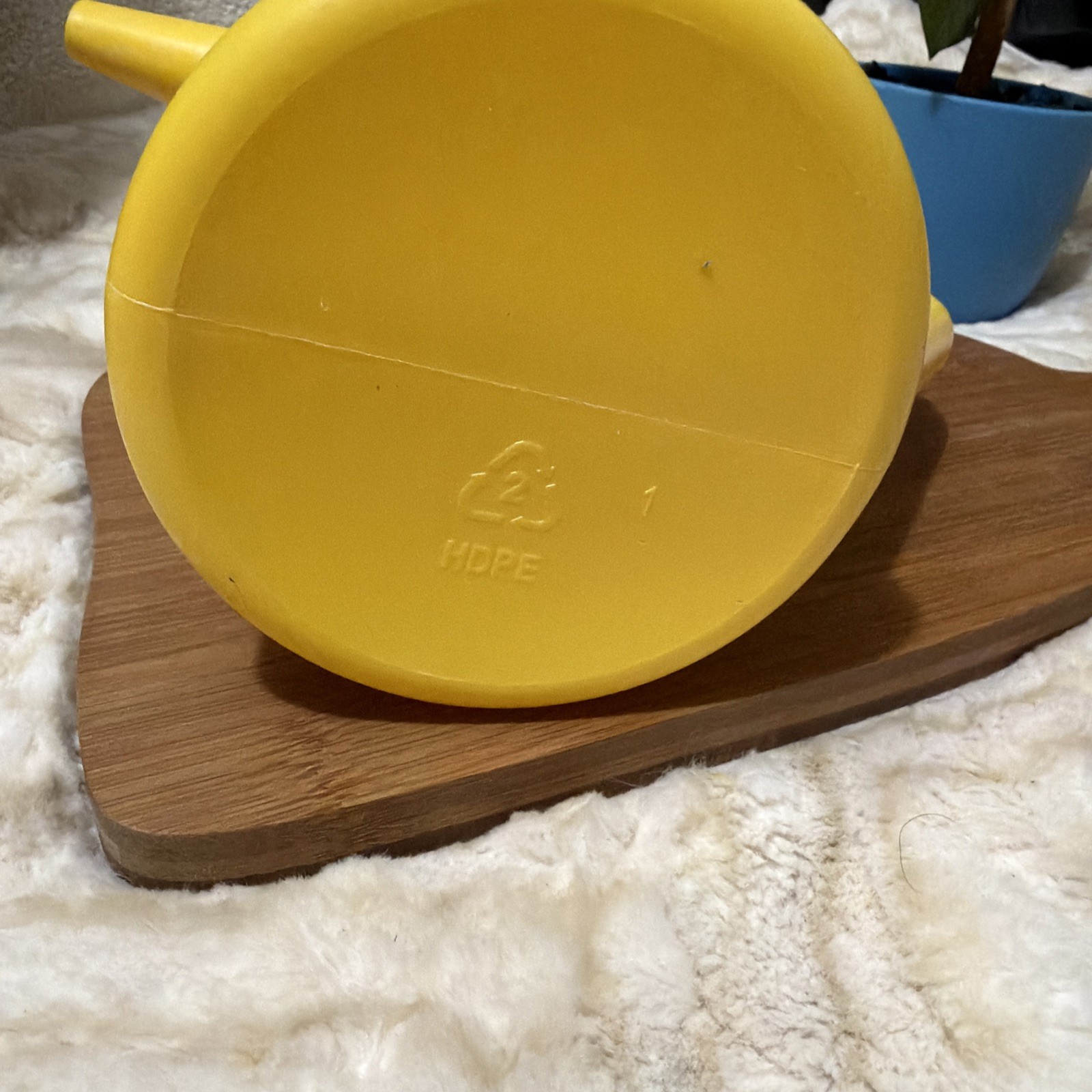 Yellow Plastic Open Top Weathering Gardening Supplies Storage Box Garden Tools
