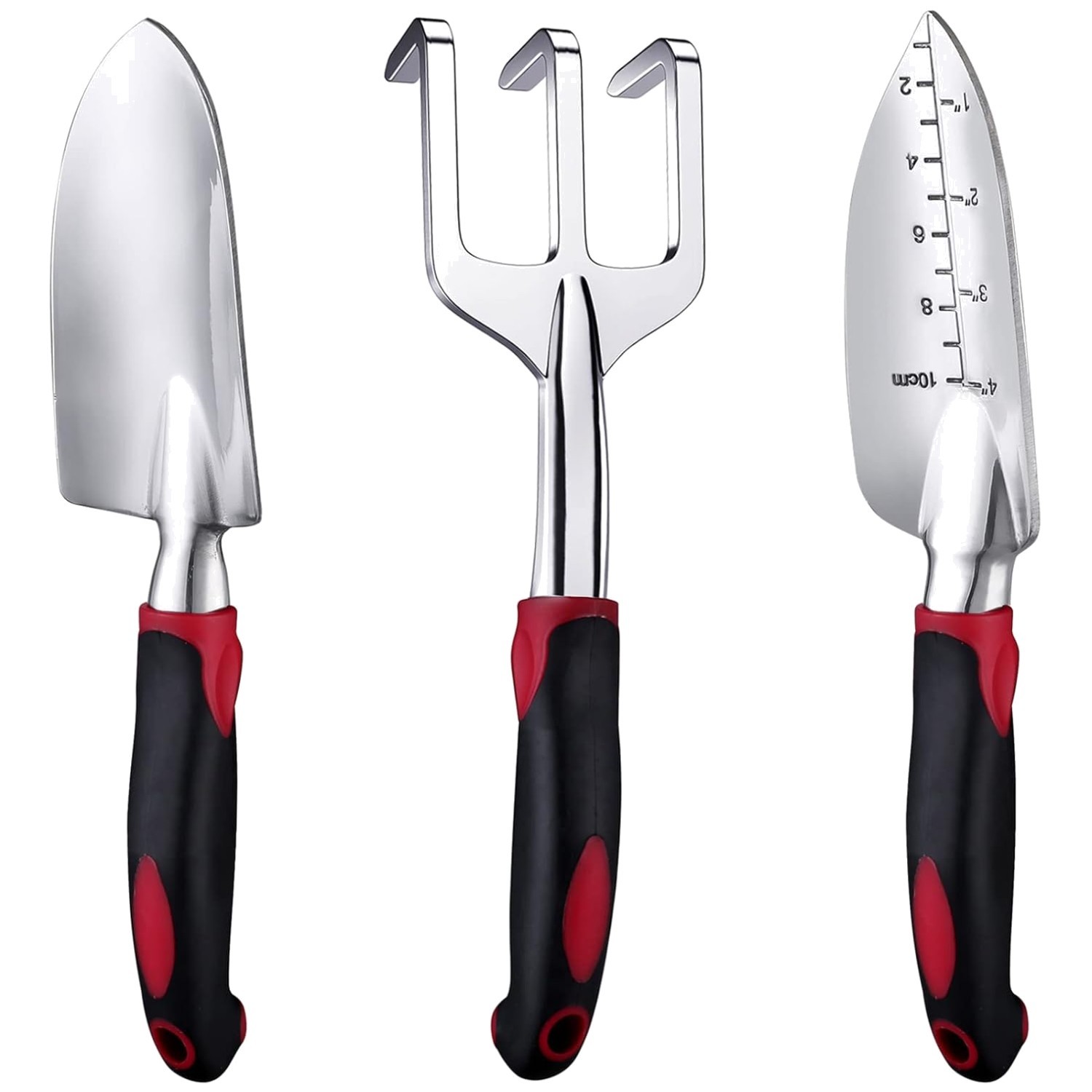 Non-Slip Rubber Grip Gardening Tools