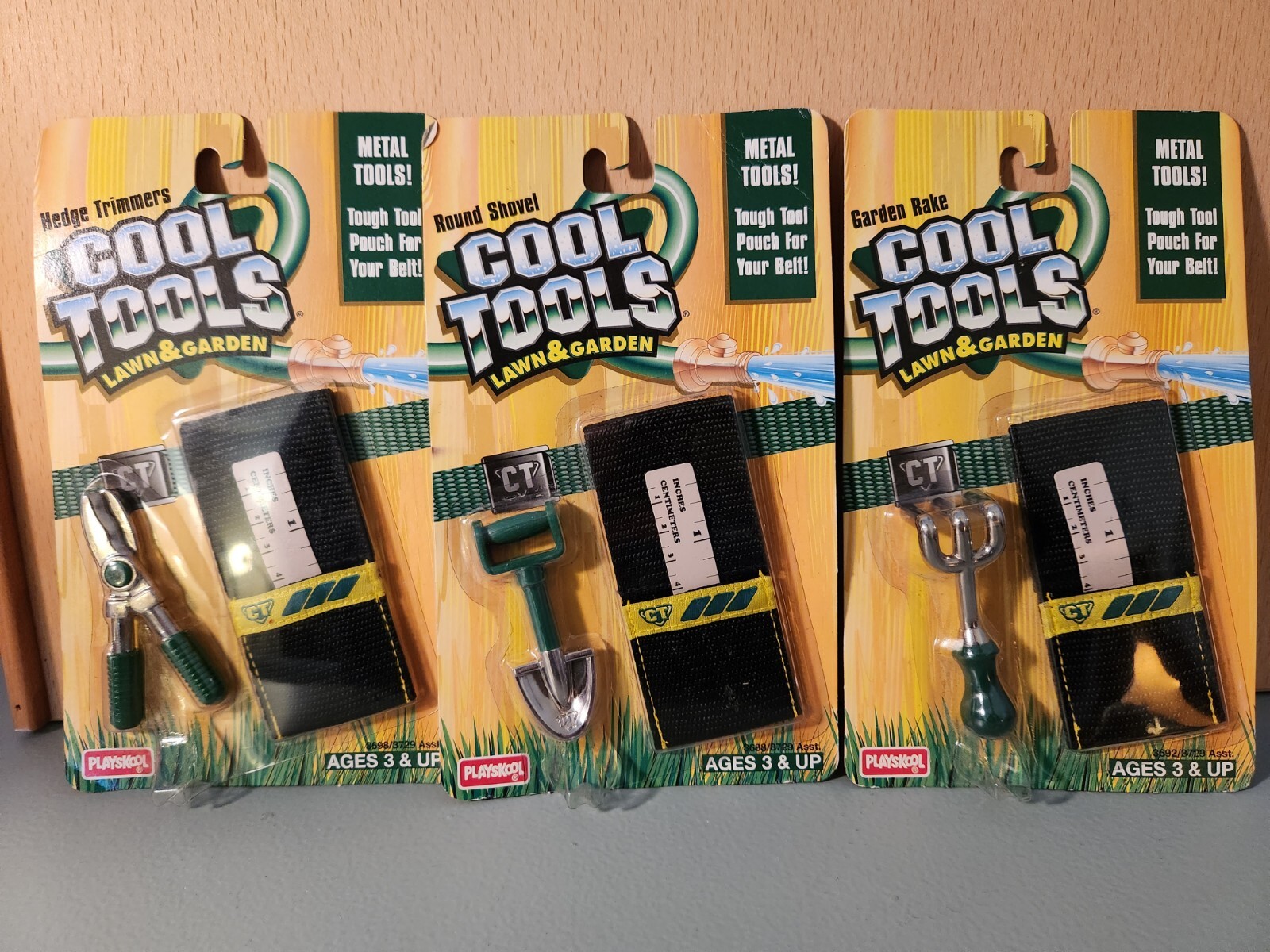Cool Tools Lawn And Garden 3 Tool Set- Shovel, Rake, Hedge Trimmers