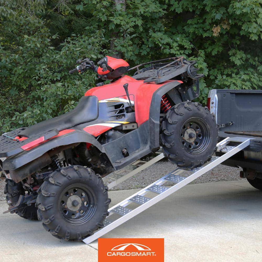 12 in. W x 78 in. L 1250 lbs. Capacity Aluminum Straight Fixed Truck Loading ( 2