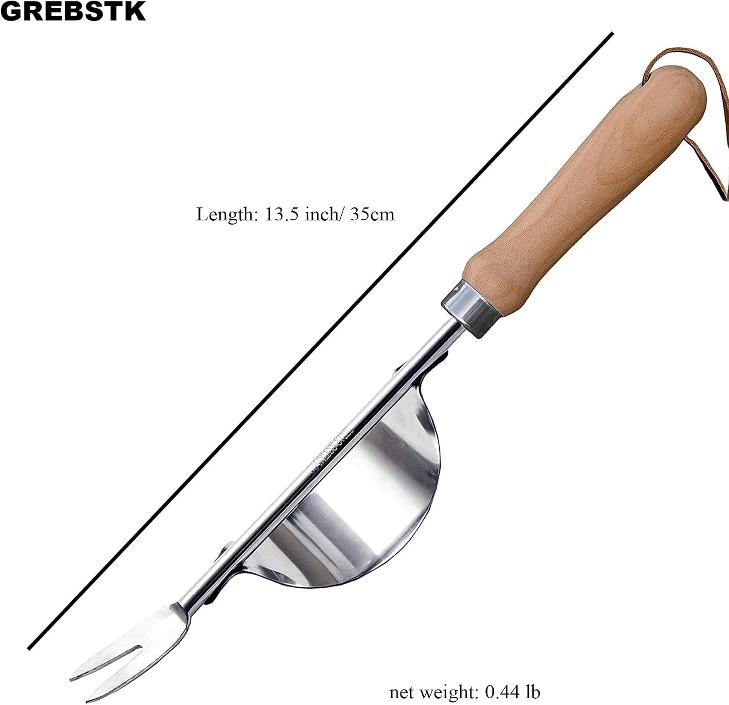 Garden Manual Weeding Tools Stainless Steel Beech Handle Shovel For Weeding,