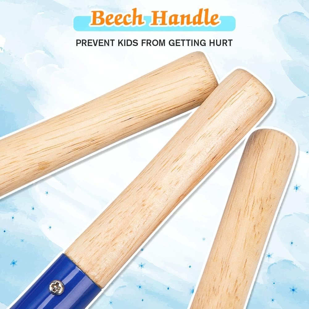 6-Piece Colorful Kids Gardening Tools Set: Safe Beach & Garden Exploration