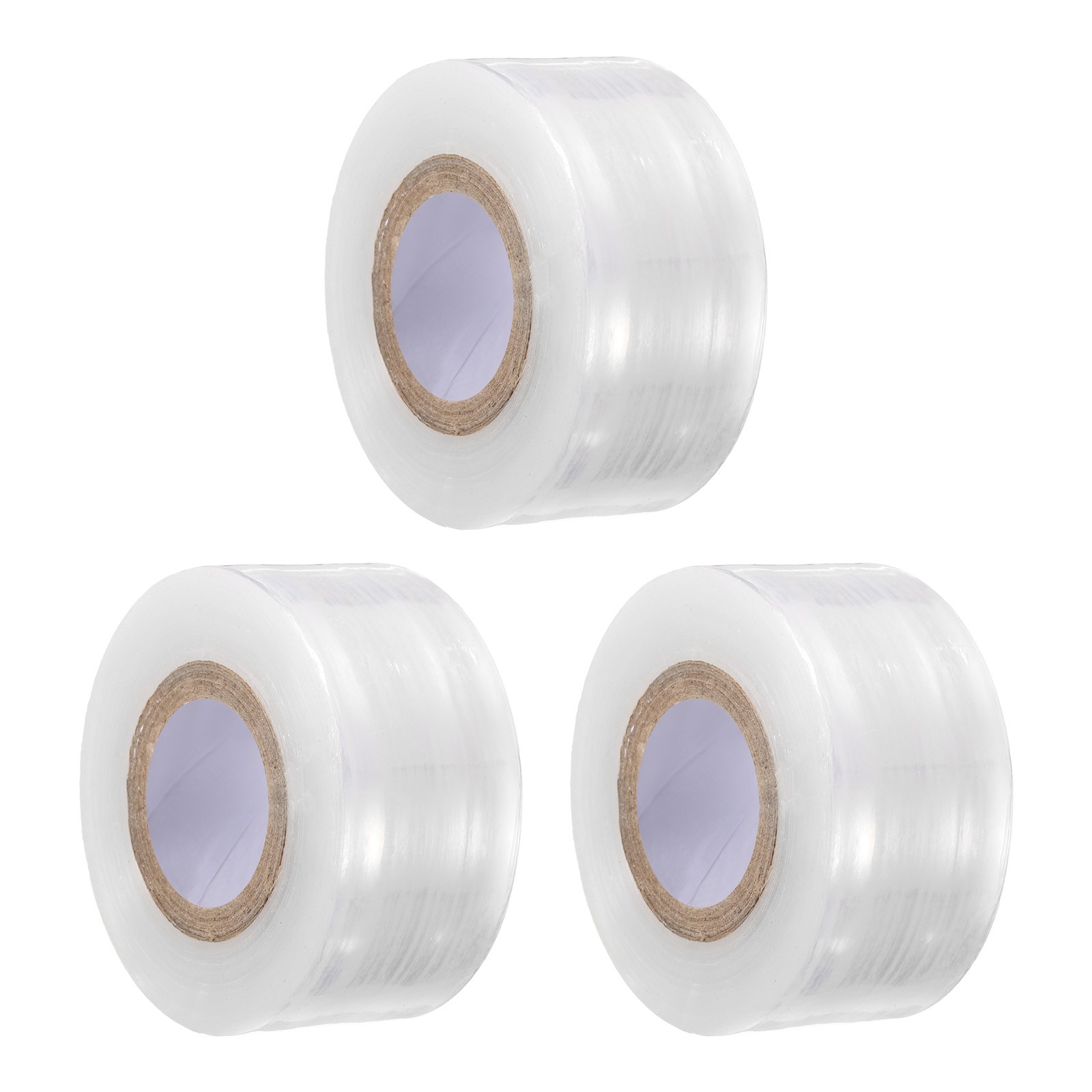 3pcs Fruit Tree Grafting Tape 3CM x 100M PVC Grafting Film for Plants, White