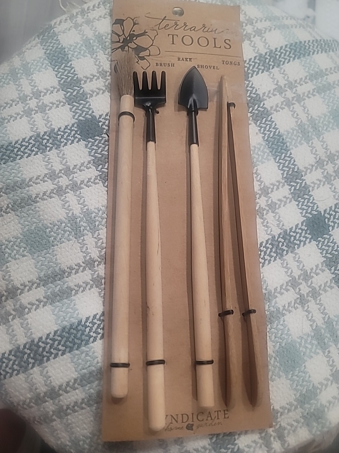 052076 Terrarium Tool Kit Light Brownblack