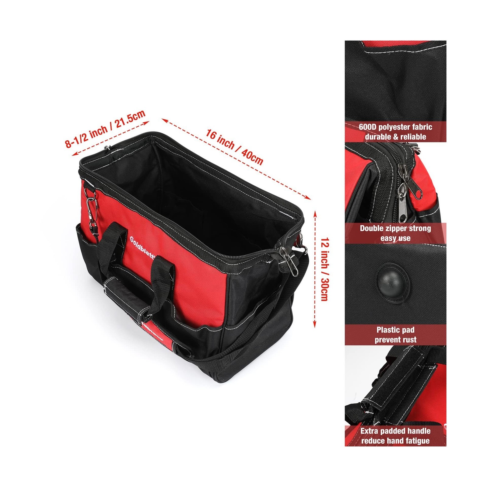 Goldblatt 12PC Masonry Hand Tool Set Organized in Tool Bag – Philadelphia/Poi…