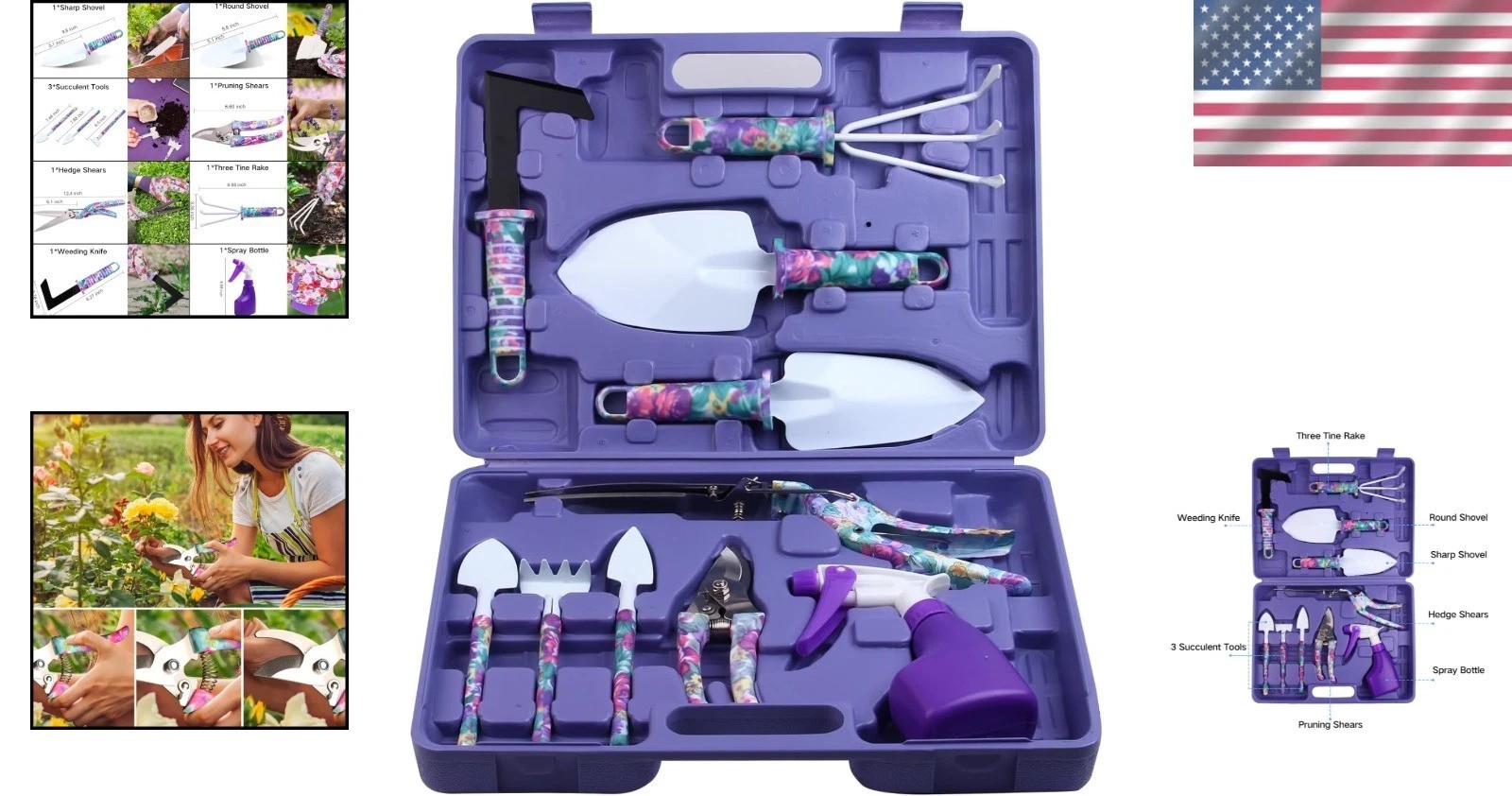 10-in-1 Multifunctional Garden Tools Bundle
