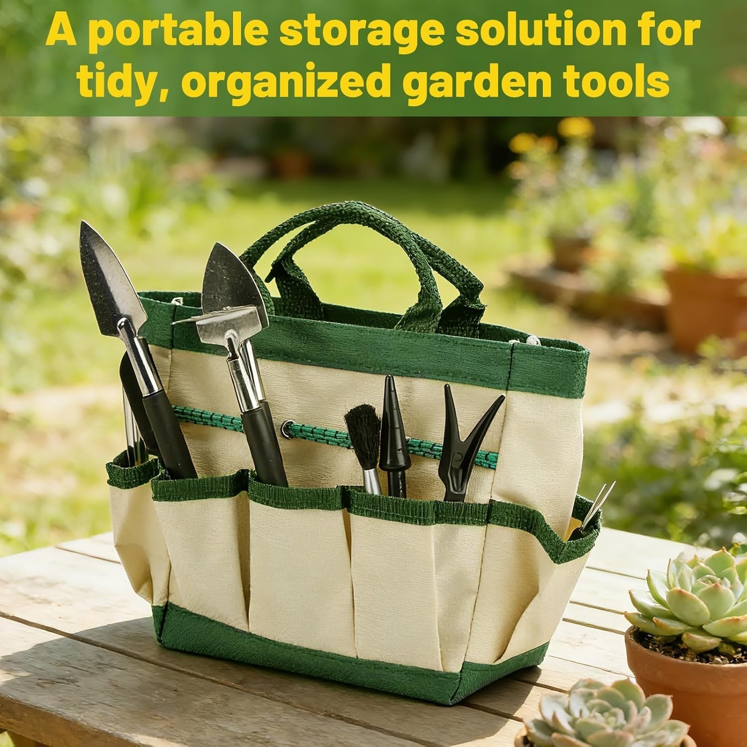 Succulent Gardening Tools Set – 44pcs Green Kit for Women