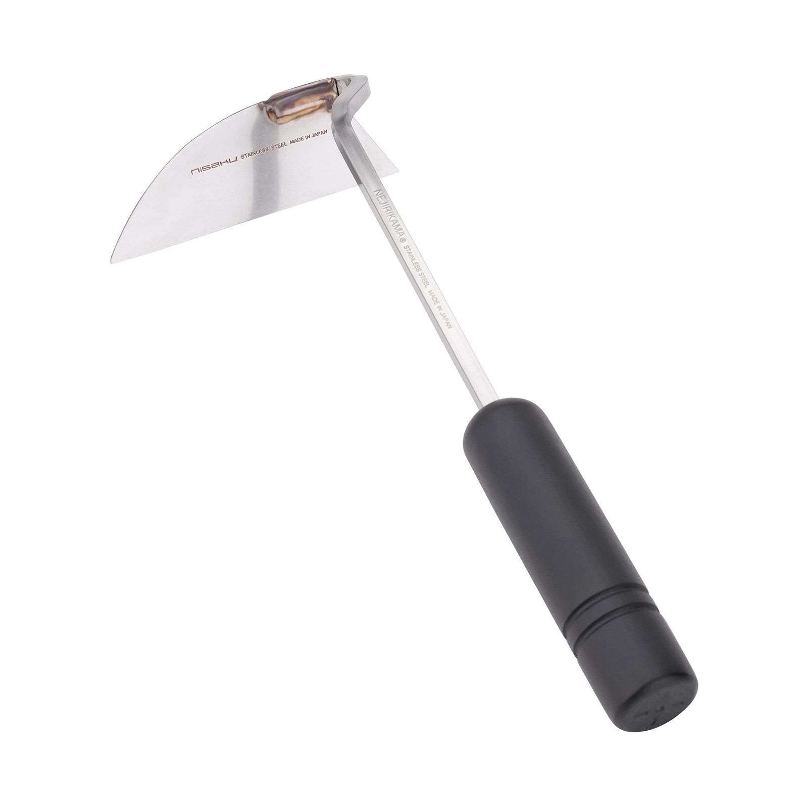 Nisaku NJP100 Nejiri Gama Handheld Weeder-Scraper-Hoe, Japanese Stainless Ste…