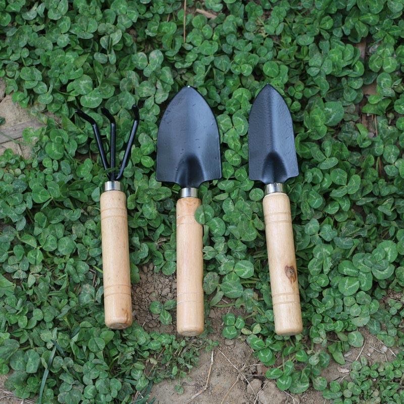 3pcs Mini Garden Tool Set Small Plant Tools Digging Weeding Indoor Outdoor