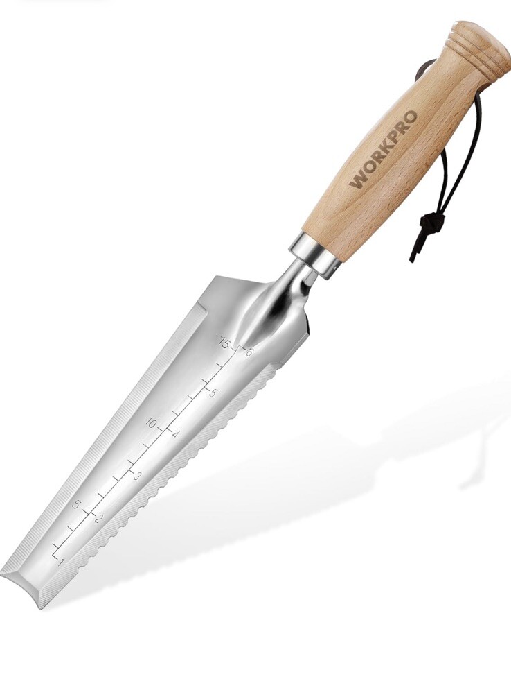 WORKPRO 12.5” Hori Hori Garden Knife Weeding Digging Tool Blade 4 In 1