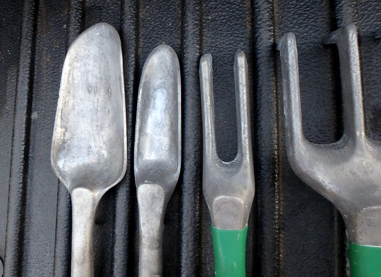 Lot of 5 – Vintage (AS) Allen Simpson Garden Tools, Made in Canada, Good Cond.
