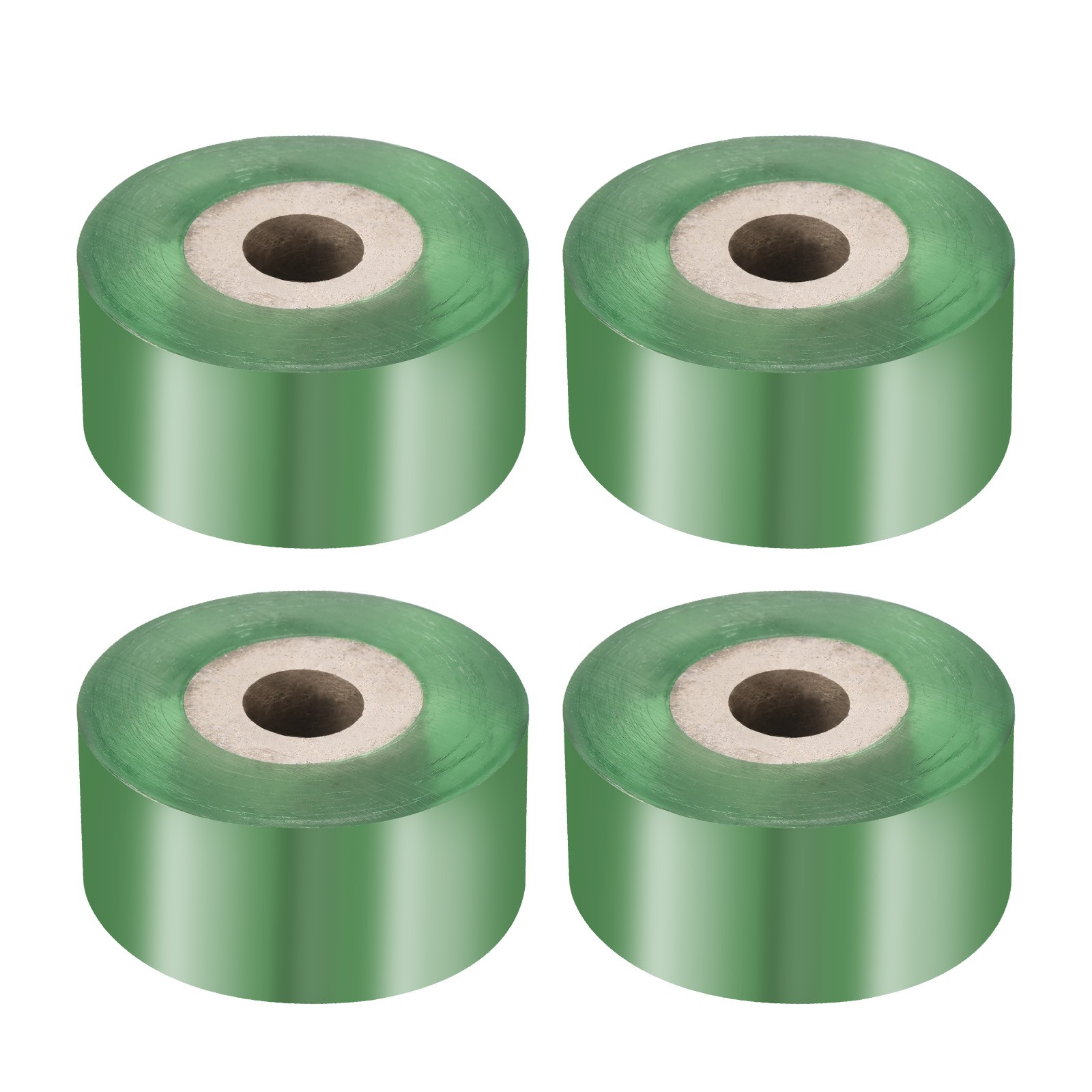 4 Rolls Fruit Tree Grafting Tape 3CM x 100M PVC Grafting Film Green