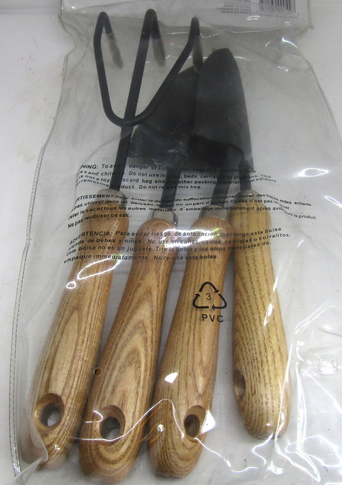 GardenPlus #0142356, 4 Piece Gardening Tool Set.