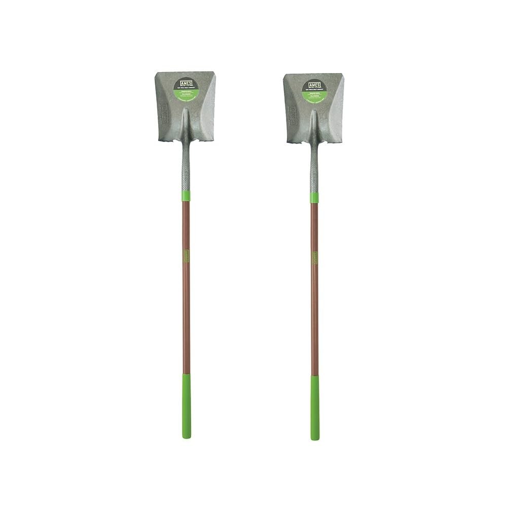 Square Point Shovel, 2-Pack