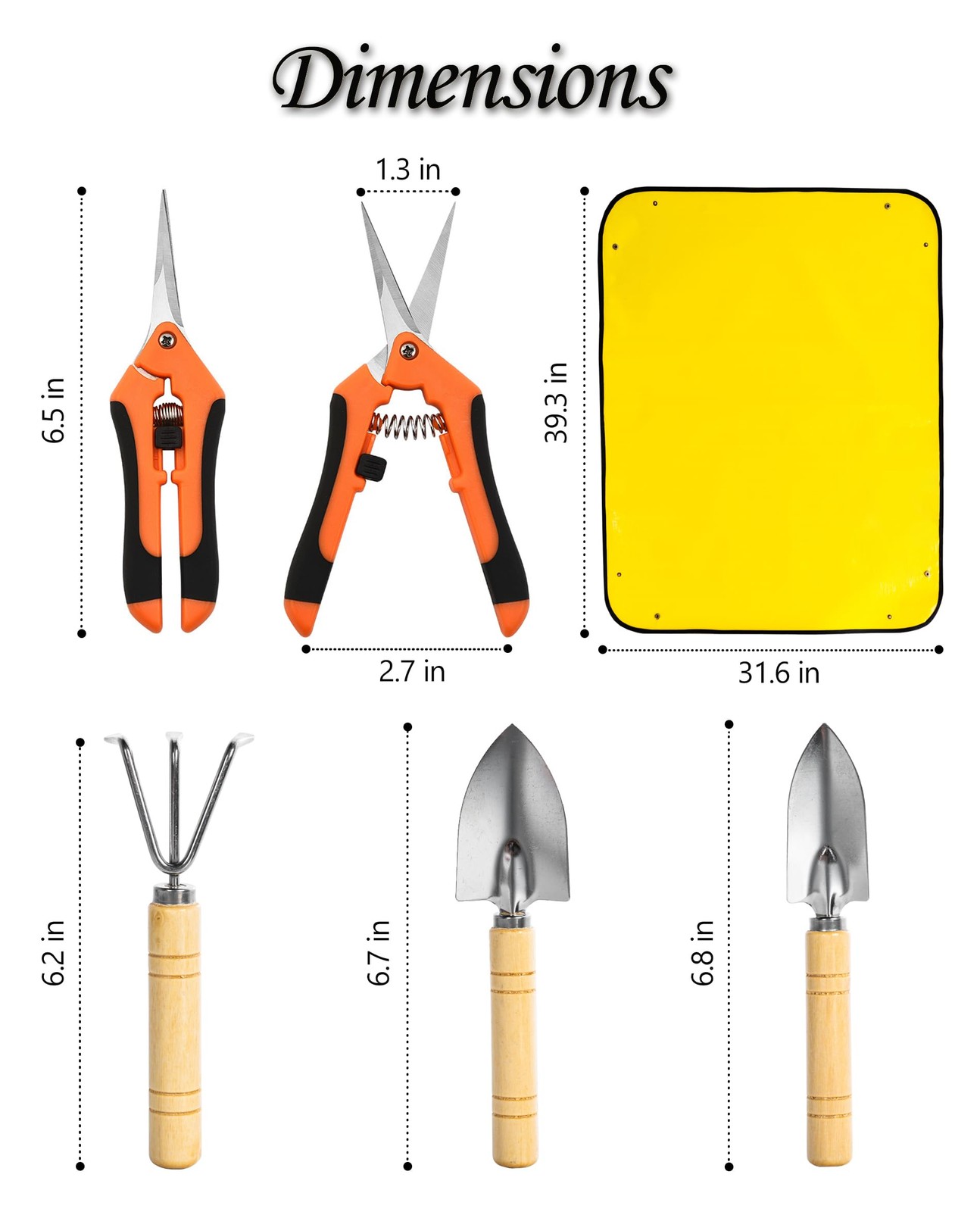 Plant Repotting Mat, 5Pcs Succulent Tools Mini Garden Small Gardening Tools I…