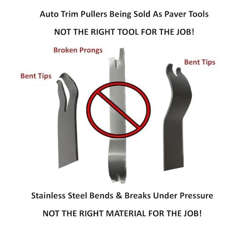 U.S.A. Paver Puller PRO 9″ Contractor Grade 4140 Heat Treated & Case Hardened…