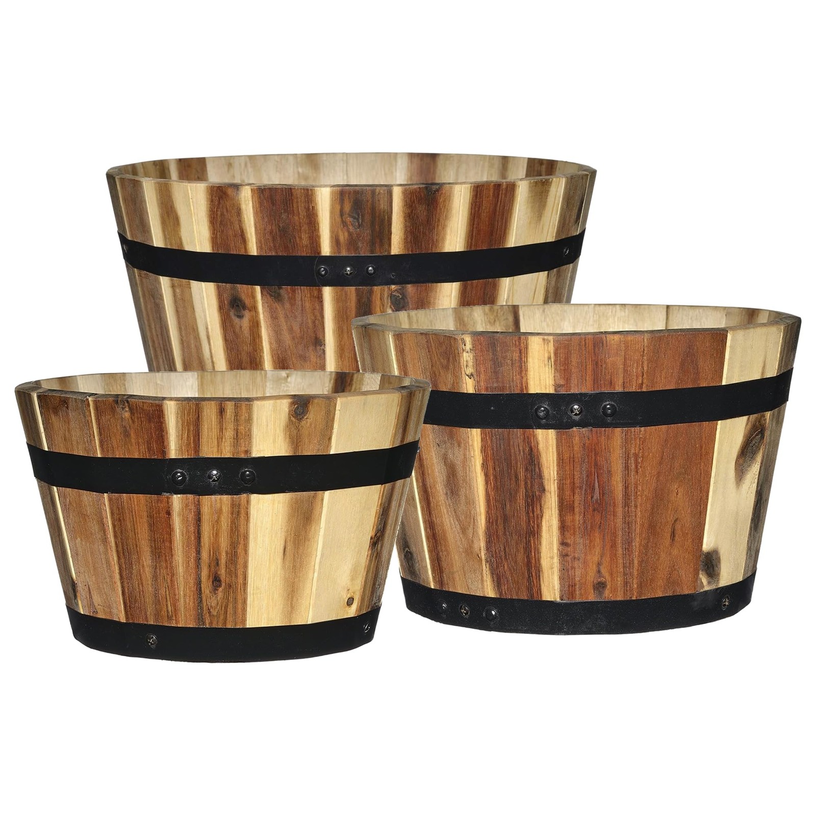 Classic Home & Garden Classic Home And Garden By Growscape 5/800/3 Wood Barrel