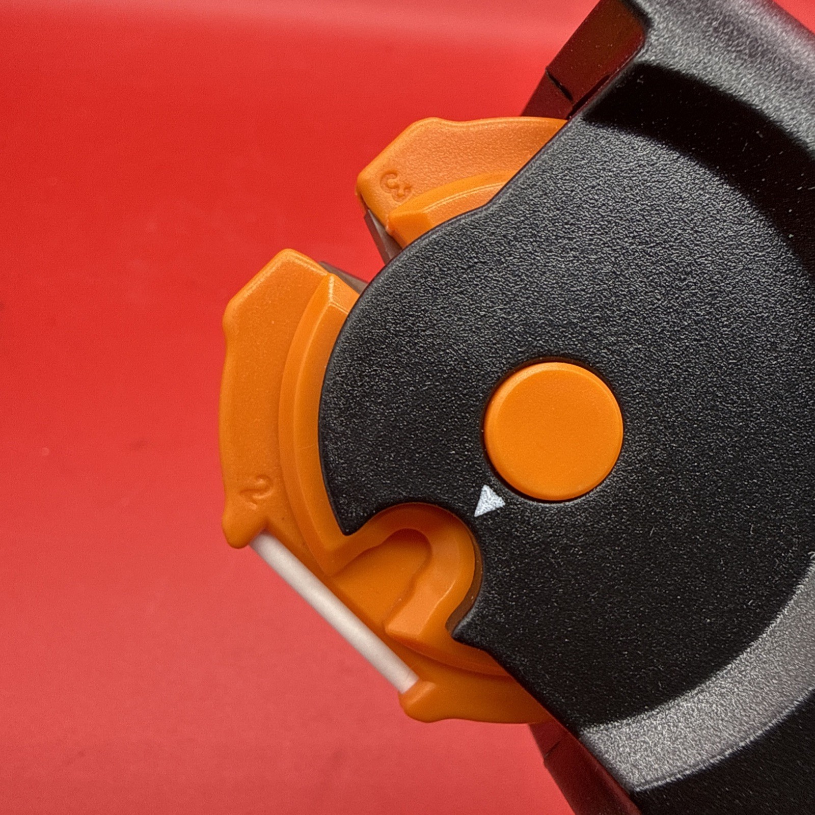 Orange Ninja 7-In-1 Garden Tool & Knife Sharpener – Sharpens Axe, Hatchets, etc