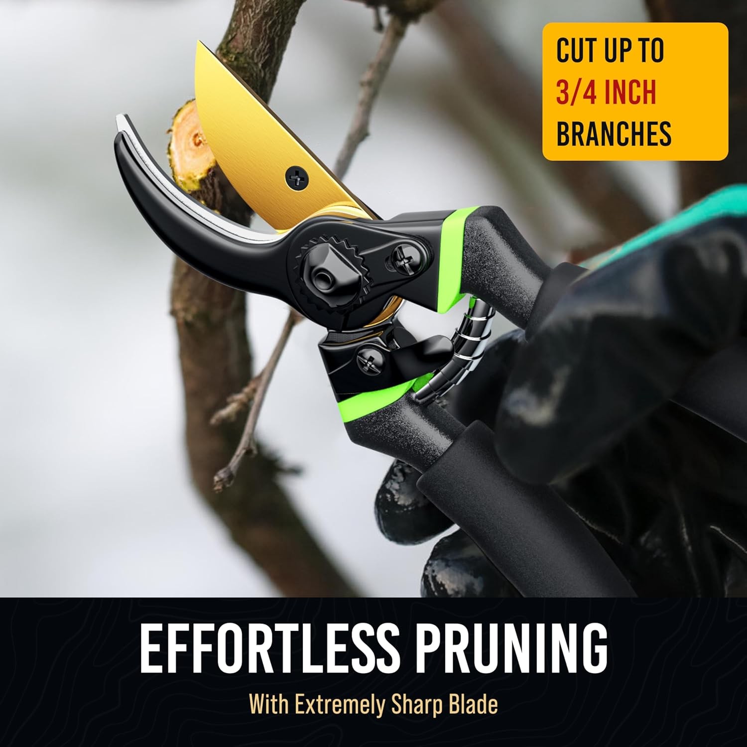 Japanese Steel Pruning Shears – Sharp, Lightweight, Rust