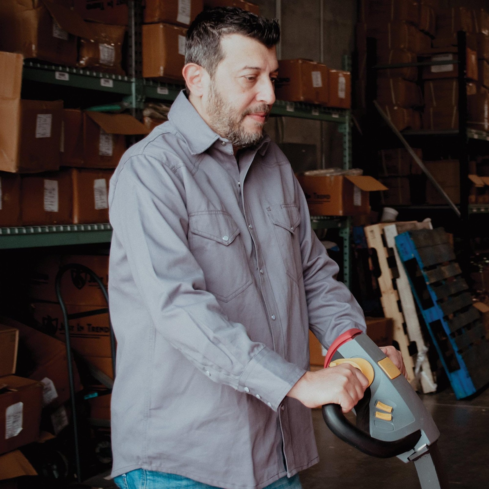 Just In Trend Flame Resistant Fr Welding Shirt – 100 C – 9 Oz 4X-Large Light